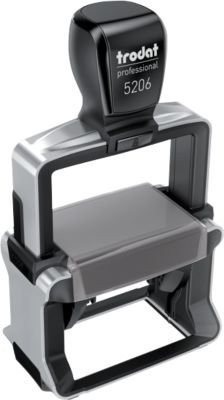 Trodat Firmenstempel 5206 Professional 4.0 Selbstfärbender Stempel in Schwarz - Bild 1
