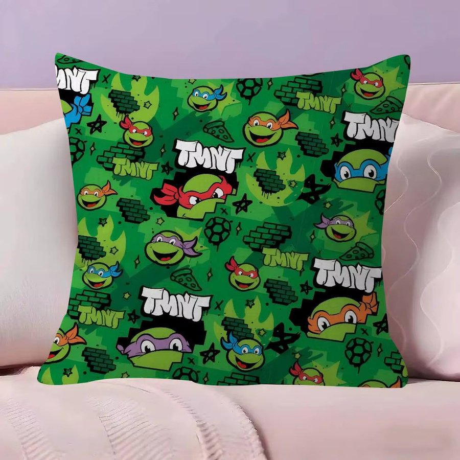 Rastar Teenage Mutant Ninja Turtles Kissen, quadratisch, Multicolour, B/B: 30,0 x 30,0 cm - Bild 5