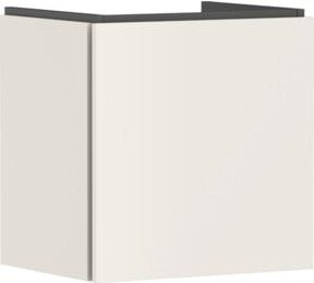 Hansgrohe Waschtischunterschrank Xilesa E in Beige, wandmontiert mit einer Schublade und Soft-Close-Funktion, Breite: 48 cm, Tiefe: 38 cm - Bild 1