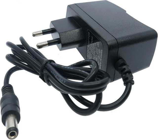 AOKIN Netzteil Konverter Adapter DC 9V 1A Schwarz mit 5,5mm x 2,1mm Barrel Plug für Arduino UNO R3 - Bild 1