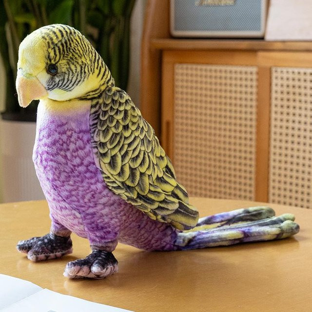 Yiran toy Ara-Puppe, Stoffvogel, Plüsch / Textil, Bunt / Mehrfarbig - Bild 1