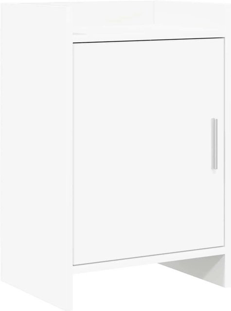 vidaXL Nachttisch modern in Weiß aus Holzwerkstoff, B/T/H: 40 x 30 x 60 cm - Bild 1
