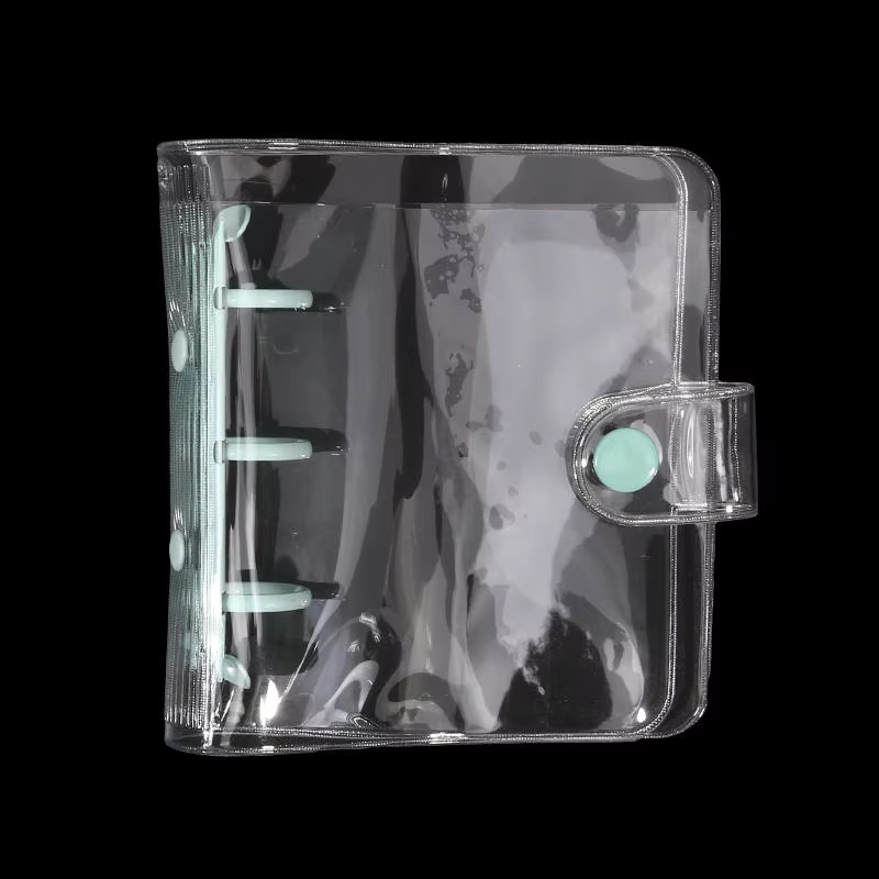 Transparentes PVC-Fotoalbum mit 3 Ringen für extra große K-Pop Fotokarten und Sammlerstücke - Bild 2