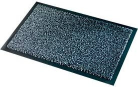 PAPERFLOW Schmutzfangmatte Premium in Grau und Blau, Polyamid mit Velours-Optik, B: 150 cm, T: 90 cm - Bild 1