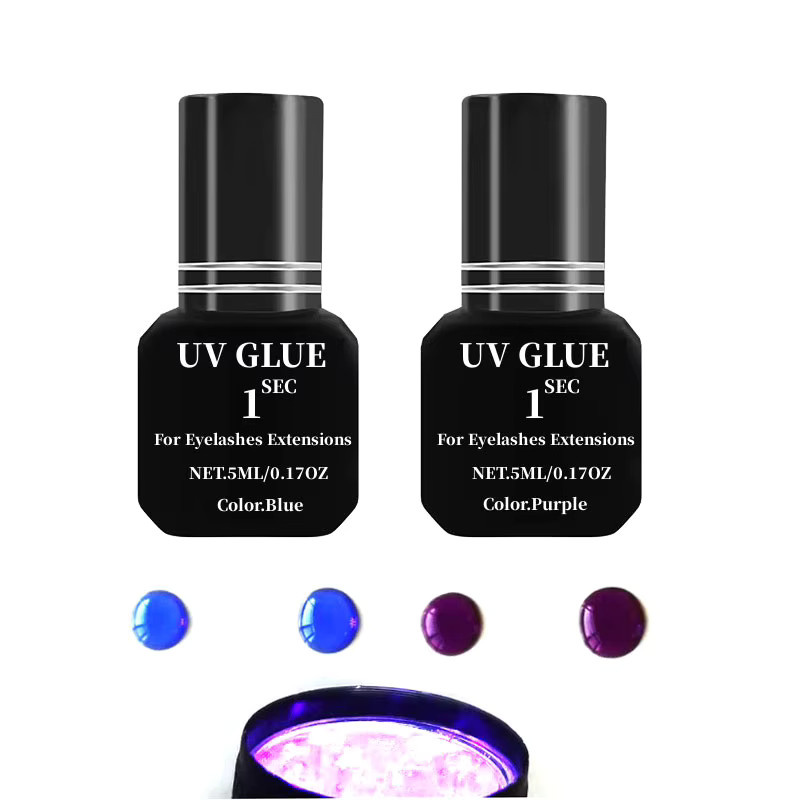 XINYILEJIA Purple UV Glue, 3 Flaschen, Unisex - Bild 1