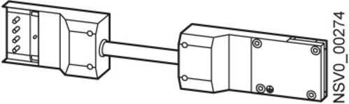 Siemens BVP:090166 BD01-160-R1 Richtungsänderung aus Kupfer in Lichtgrau mit 25mm² und 160A für 400 V/AC - Bild 1