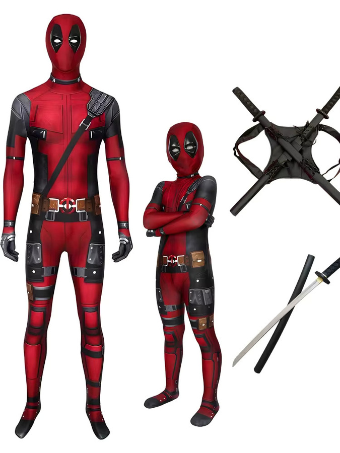 Hot Toys Deadpool Kostüm, Superheld, Set - Bild 5