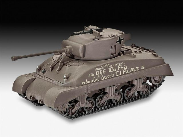 Revell Sherman M4A1, Fahrzeug, 1:72 - Bild 1