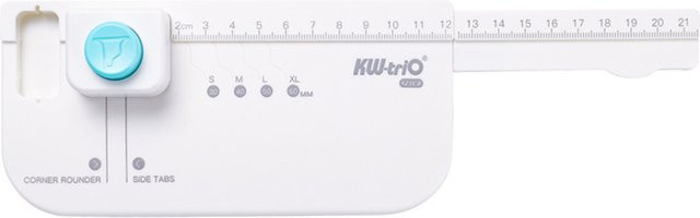 KW-tri Papierstanzer für Planer und Trennblätter in Weiß - Bild 1
