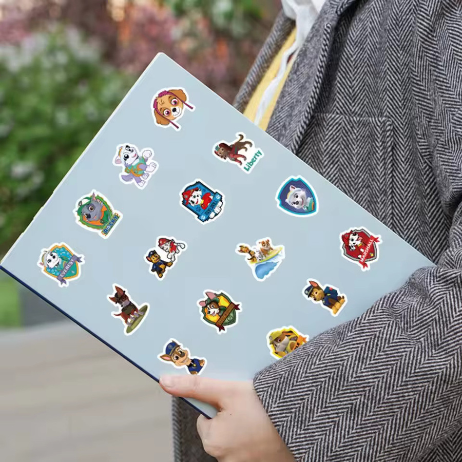 50 Stück PAW Patrol Anime Aufkleber Set in Multicolour für DIY Dekoration von Laptop, Notebook und Kühlschrank - Bild 2