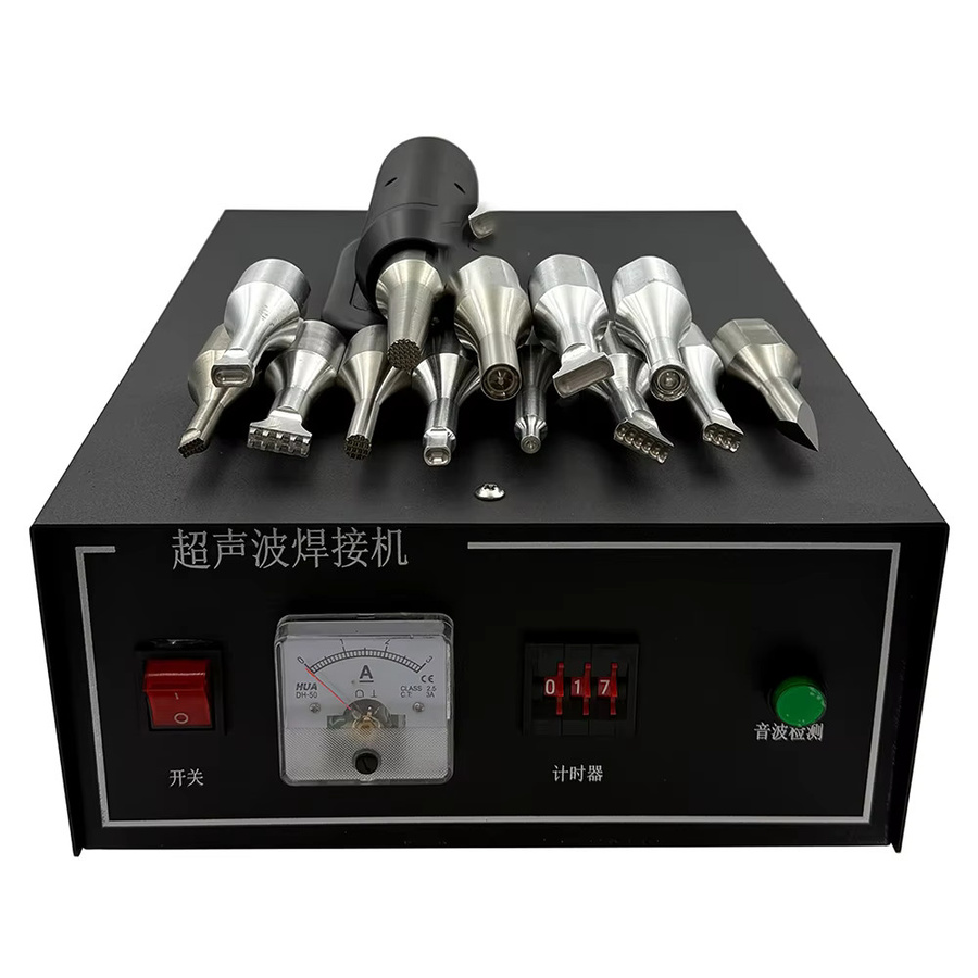 XMSJ Ultraschall Kunststoff Schweißer 800W Handheld Spot Schweißer für Auto Tür Panel und PVC in Schwarz B/T/H: 34,0 x 25,5 x 13,0 cm - Bild 3
