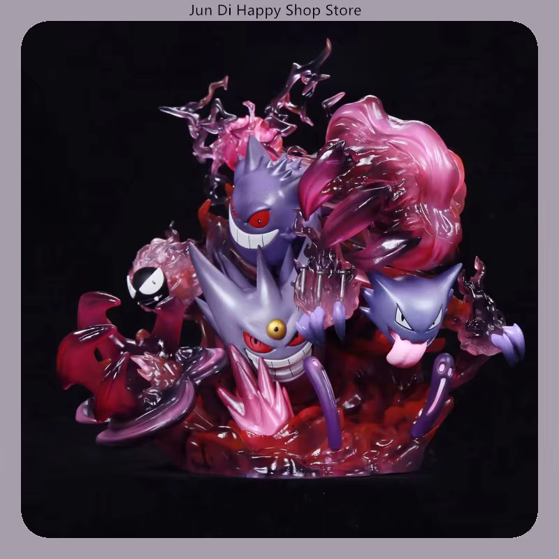 Bandai Pokémon Gengar Familie, Anime Figur, Leuchtende Version, 29cm - Bild 2