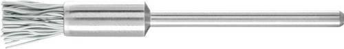 PFERD Miniatur-Pinselbürste PBU mit SiC-Filament Korn 800, Durchmesser: 5 mm, Schaft-Durchmesser: 2,34 mm, Farbe: Silber - Bild 1