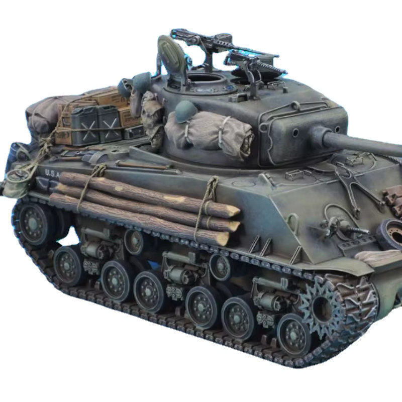 BAANFU American Furious Sherman Panzer, Harzmodellbausatz, Maßstab 1:35 - Bild 3