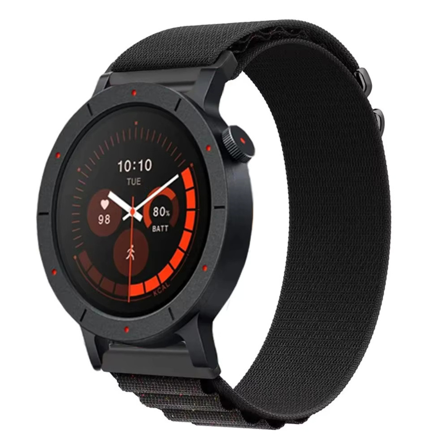 Nothing Uhrenarmband Alpine Nylon, 22 mm, Schwarz, Unisex - Bild 2