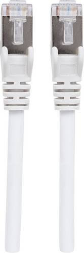 Intellinet RJ45 Netzwerkkabel CAT 6a Patchkabel S/FTP Ethernet LAN Weiß, Länge: 7,50 m - Bild 1