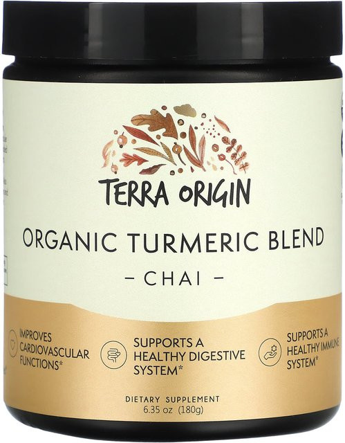 Terra Origin Bio-Kurkuma-Mischung Chai 180 g - Bild 1