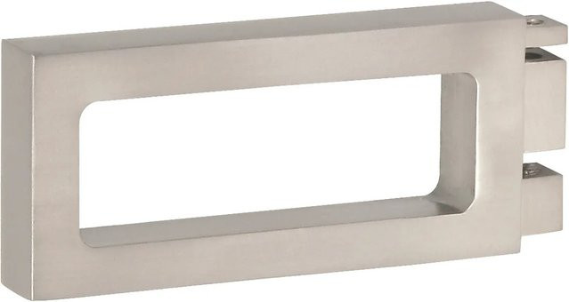 Mydeco Gardinenstangen-Endstück Air in Edelstahl-Optik, Farbe Silber, Material Metall - Bild 1