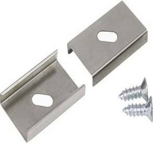 Brumberg Befestigungs-Set Aluminium Silber L: 24 cm, B: 14 cm, H: 0,4 cm - Bild 1