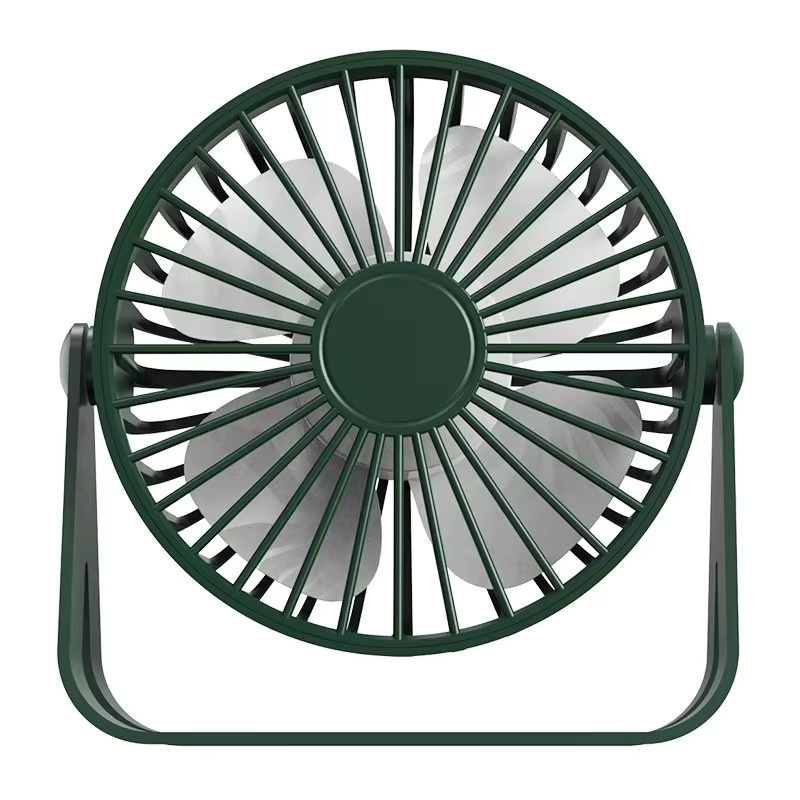Lenovo USB Schreibtischventilator Mini-Ventilator mit 360-Grad-Rotation in Weiß und Grün - Bild 7