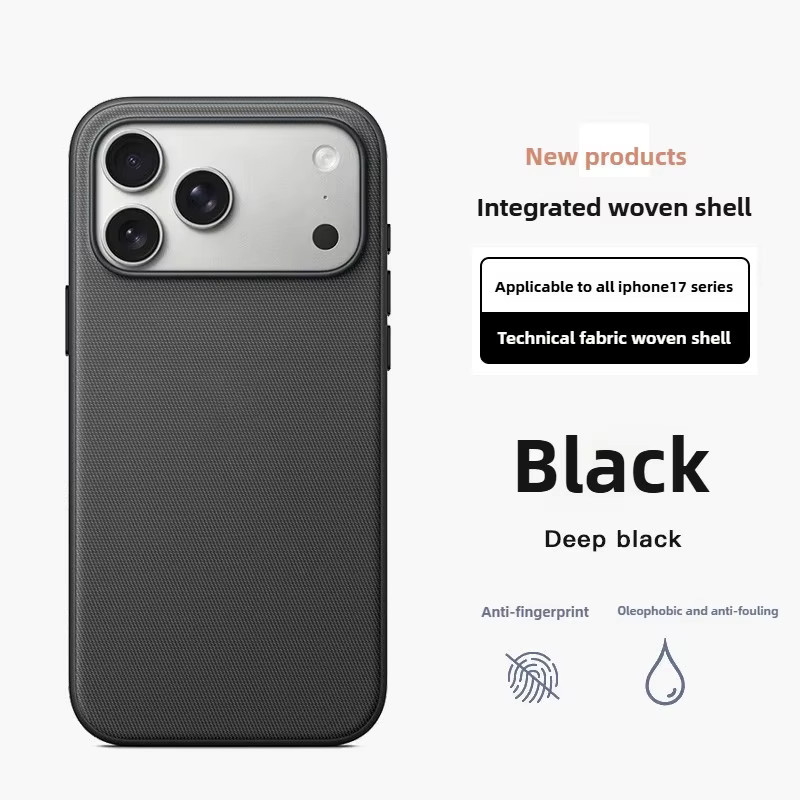 Apple iPhone 17 Pro Max und 17 Pro gewebte Hülle in Braun mit MagSafe Technologie - Bild 5