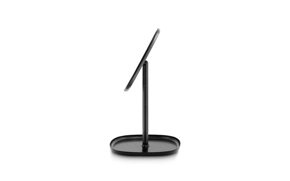 Normann Copenhagen Flip Tischspiegel Schwarz Skandinavisches Design Abgerundet - Bild 2
