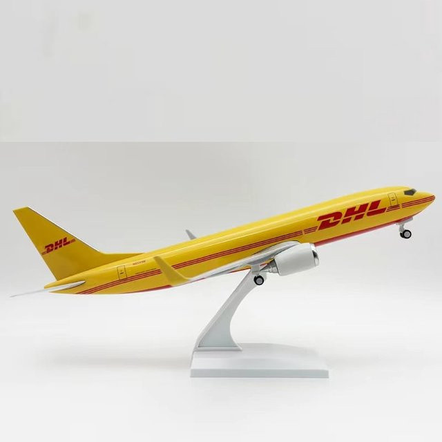 ZOCO B737 DHL Airlines, Flugzeugmodell-Bausatz, 1/240 Maßstab - Bild 1