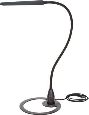 Bauer & Böcker Comet LED-Tischleuchte aus Aluminium in Schwarz, 10 W, 960 lm, dimmbar und neigbar mit Gestensteuerung, Länge: 75 cm - Bild 1