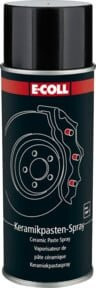 E-COLL Keramikpastenspray Schwarz 400 ml - Bild 1