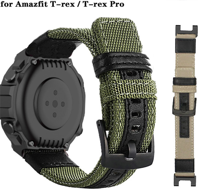 Uhrenarmband Nylon, Schwarz, Unisex - Bild 1
