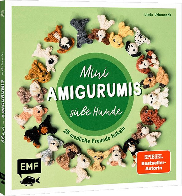 Mini-Amigurumis – Süße Hunde von Linda Urbanneck, Hardcover - Bild 1