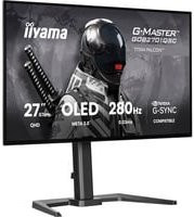 iiyama G-Master GOB2701QSC-B1 OLED Gaming-Monitor, 27 Zoll, QHD, Schwarz - Bild 1