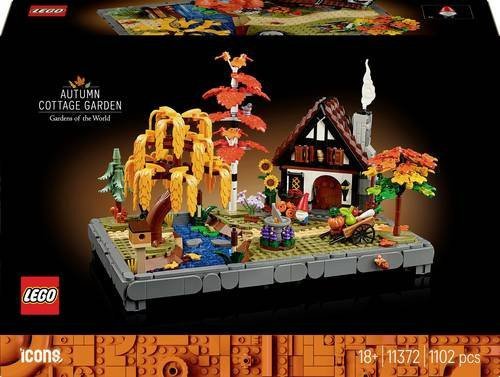 LEGO Icons Herbstlicher Landhausgarten Konstruktionsspielzeug