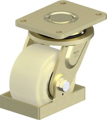 Blickle Schwerlast-Lenkrolle LS-GSPO 152K-35-FS in Beige und Multicolour mit 150 mm Rad-Durchmesser und einer Tragfähigkeit von 3000 kg - Bild 1