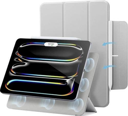 ESR Rebound Magnetic Case für Apple iPad Pro 11 (2024 & 2025), Grau - Bild 1
