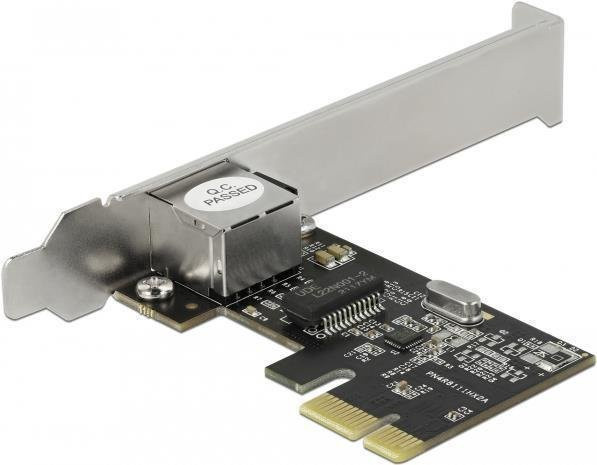Delock Gigabit Ethernet Netzwerkadapter PCIe 1.1 Low-Profile mit RJ45 Anschluss - Bild 2