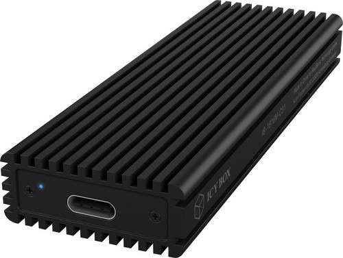 RaidSonic 60482 M.2 PCIe NVMe SSD Laufwerksgehäuse mit USB-C und USB 3.2 Gen 2 in Schwarz - Bild 2