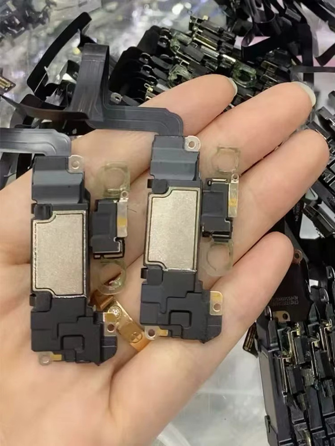 NOVECEL Ersatz-Ohrlautsprecher mit Näherungssensor und Flexkabel für iPhone 12, 11 Pro, X, Xs Max, XR, 12 Mini in Schwarz - Bild 3
