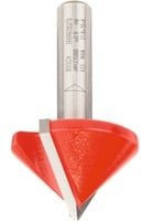 Bosch V-Nutfräser Expert for Wood, Rot, Ø 31,8 mm, 90° - Bild 1