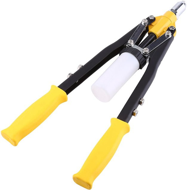 Fishine Profi-Handnietzange aus Stahl in Black und Multicolour für Blindniete von 3,2 mm bis 6,4 mm - Bild 1