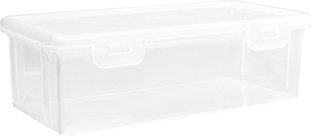CosyHome Trockengewürz-Aufbewahrungsbehälter mit Snap-Lid in Weiß und Transparent - Bild 1