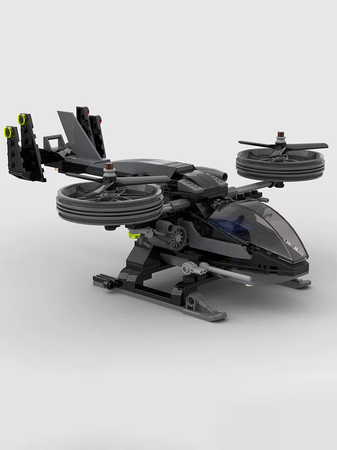 Kevinbrickfr Avatar Hubschrauber, Modellbausatz, 214-teiliges Set - Bild 5