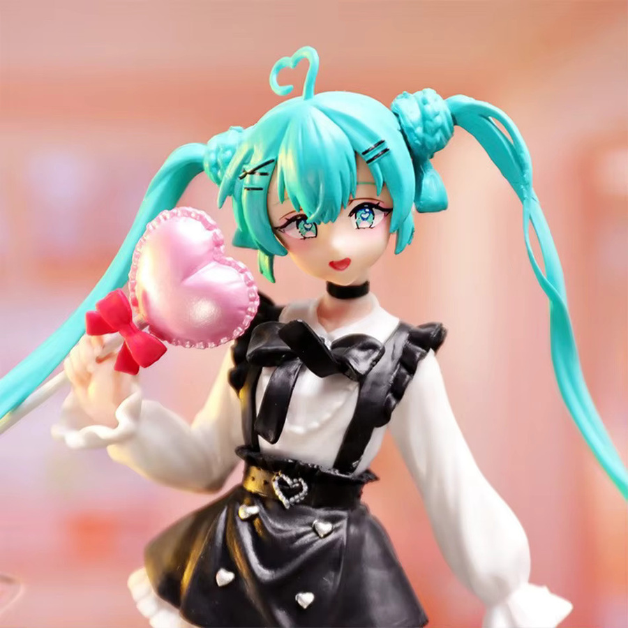 Bandai Hatsune Miku Subkultur-Figur, Anime Jirai Kei Mädchen, PVC-Modell Puppe, 19cm - Bild 5