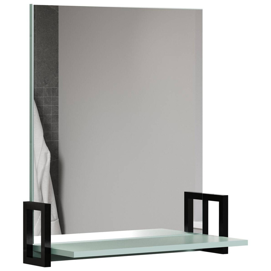 Trendteam Wandspiegel Matix mit Ablage in Dusk Blue Matt B/H/T: 64 x 74 x 24 cm - Bild 2