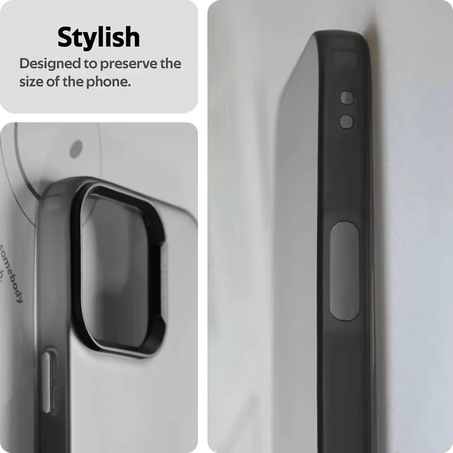 INS D-Drews Handyhülle für iPhone 17 16 15 14 13 12 11 Pro Max Air Matte Laser Aurora stoßfeste Schutzhülle in Weiß - Bild 3