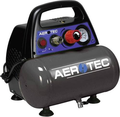 Aerotec Kompressor Airliner 6 in Schwarz mit 200 l/min, 8 bar und 1,1 kW - Bild 1