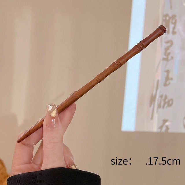 Haarstab Holz Bambus, Damen - Bild 1