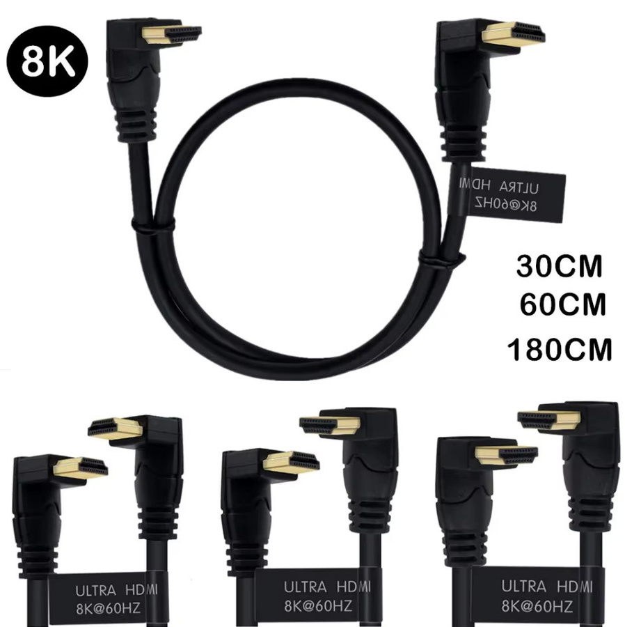 BSN HDMI 2.1 Verlängerungskabel in Schwarz für 8K60, 4K120 und 144Hz High-Speed Stecker-zu-Buchse Adapter Anschlusskabel - Bild 3