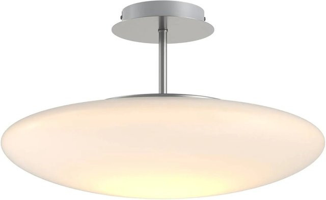 Lindby LED Deckenleuchte Gunda Modern in Weiß aus Glas, dimmbar - Bild 1