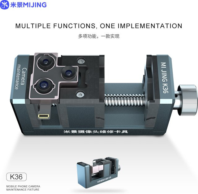 MiJing K36 Kamera-Reparaturvorrichtung zur Mehrwinkelbefestigung für Mobiltelefonkameras zum Entlöten und Schweißen - Bild 1